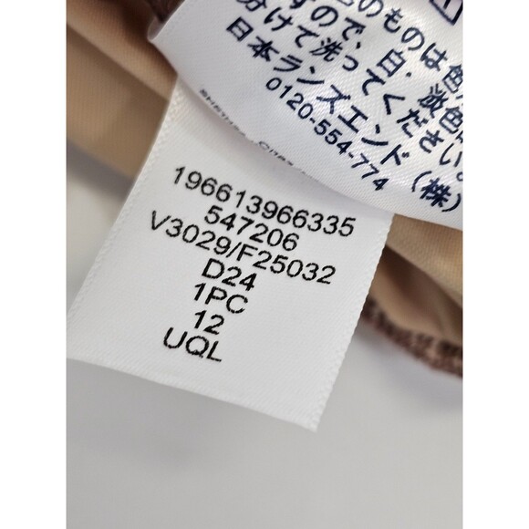 LANDS' END Women's 12 Slender Suit Shine Grecian One Piece Swimsuit Swim Suit - Picture 7 of 9